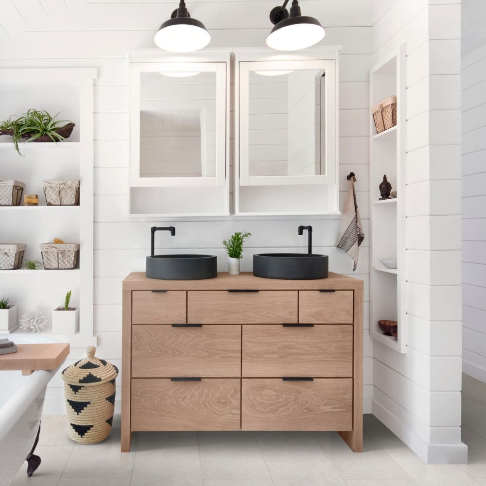 wood bathroom vanity design