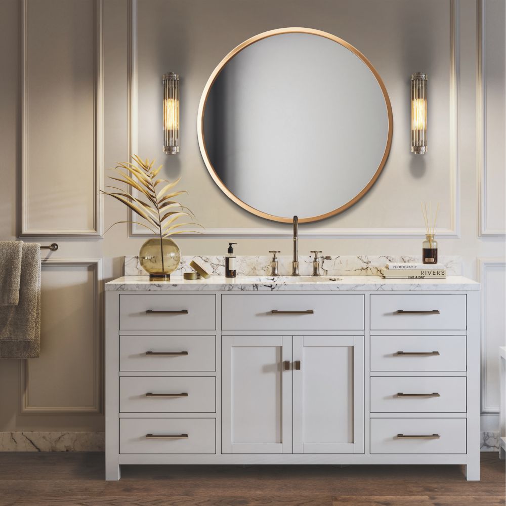 elegant vanity storage and design tailored to your space