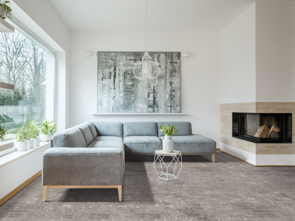 carpet in living room